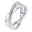 White gold ring with diamonds KW2302D