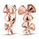 Gold earrings with cubic zirconia FSz345