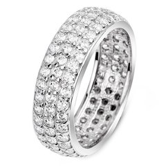 White gold ring with cubic zirconia FKBz165, 4.37