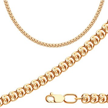 Gold chain weaving Lav LV040, 3.95