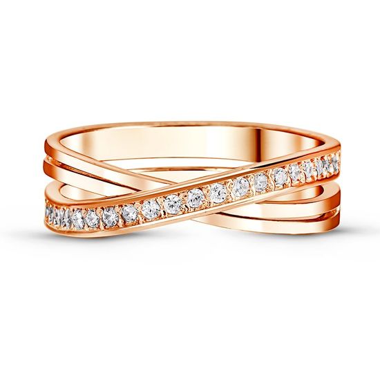 Золотое кольцо с бриллиантами БК319, 3.76