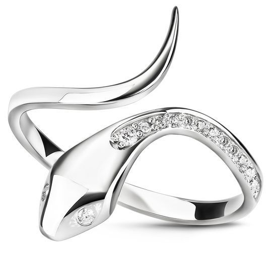 Ring with Diamonds БК9503Б, 2.75