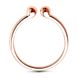 Red gold ring Kz711, 1.17