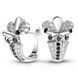 White gold earrings with cubic zirconia FBSz070