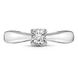 White gold ring with diamonds KBRBz101, 1.73