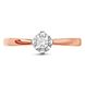 Red gold ring with diamonds KBRz121, 2.48