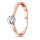 Red gold ring with diamonds KBRz121, 2.48