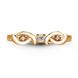 Golden Ring with Diamonds БК2121, 1.87