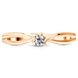 Golden Ring with Diamonds БК2138, 15, 1.56