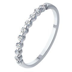 White gold ring with diamonds KW2305D