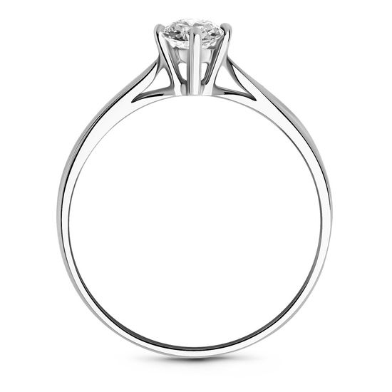 White gold ring with diamonds KBRBz104, 1.89