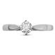 White gold ring with diamonds KBRBz104, 1.89