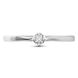 White gold ring with diamonds KBRBz107, 1.18