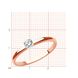 Red gold ring with diamonds KBRz102, 1.32