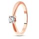 Red gold ring with diamonds KBRz105, 2.69