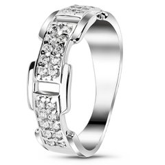 White gold ring with cubic zirconia FKBz200, 3.22