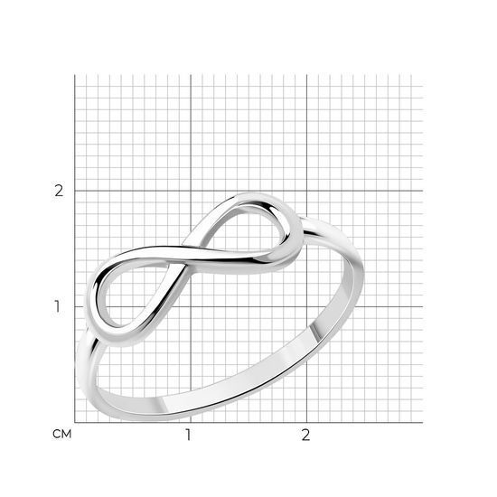 White gold ring KBz718, 1.62