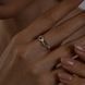 White gold ring KBz718, 1.62