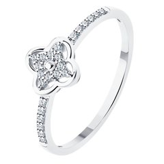 White gold ring with diamonds KW2306D, 1.72
