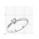 White gold ring with diamonds KBRBz105, 2.69