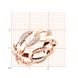 Red gold ring with cubic zirconia FKz515, 4.55