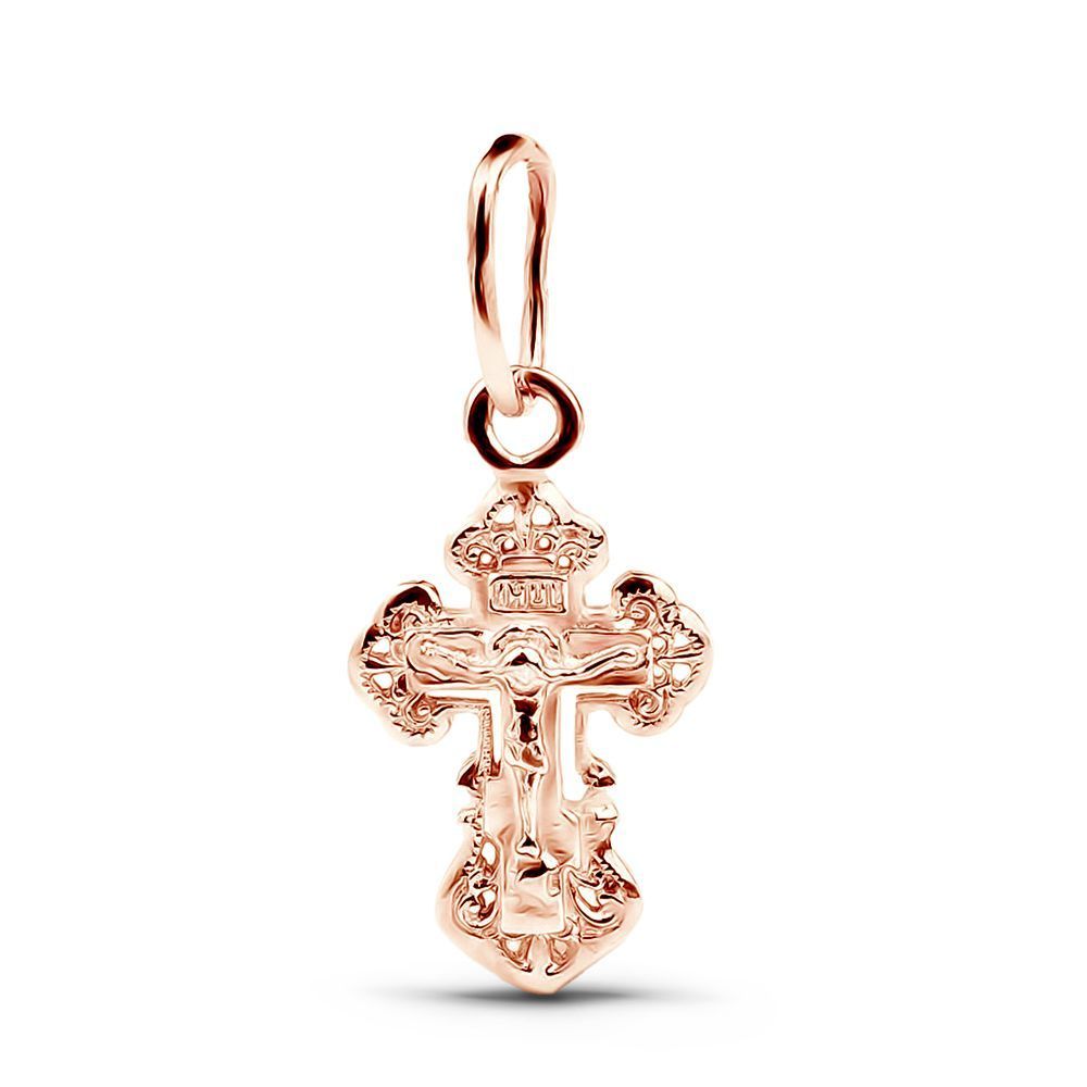 Cross of gold KRz048 - RUVAS - jewelry online store