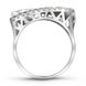 White gold ring with cubic zirconia FKBz052, 3.39