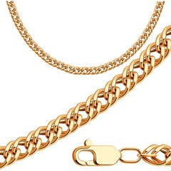 Gold chain weaving double rhombus RD080, 20.85