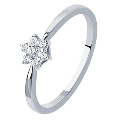 White gold ring with diamonds KW2307D, 2.21